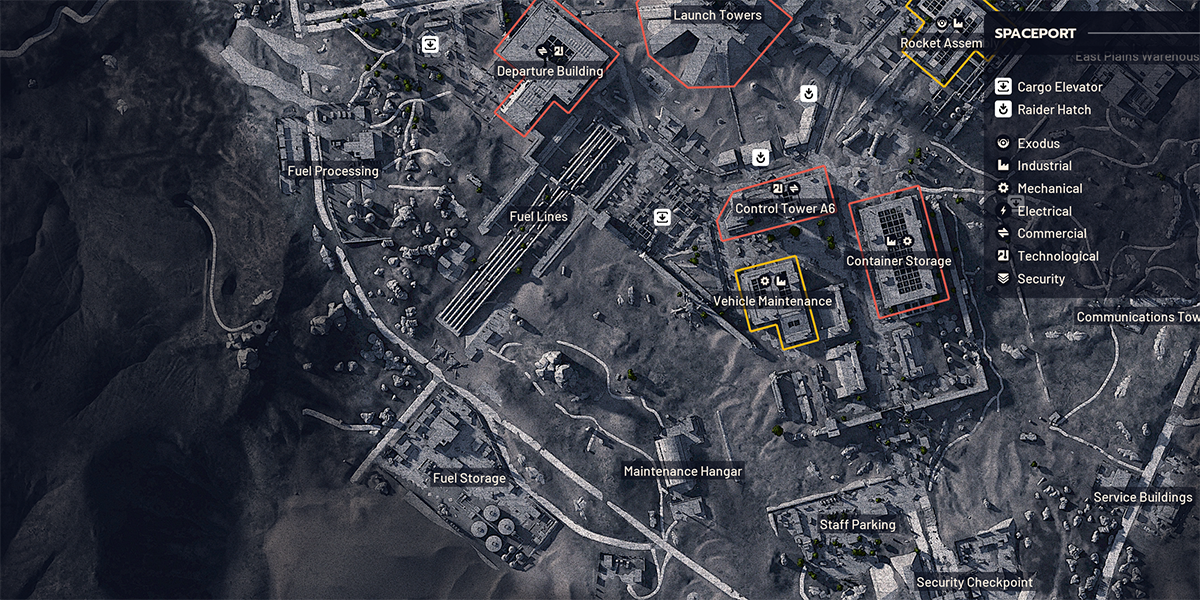 Spaceport Industrial Area